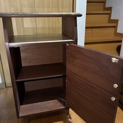 収納台　　電話台　インテリアの画像