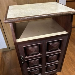 収納台　　電話台　インテリアの画像