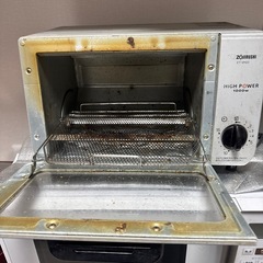 レンジ・トースター・炊飯器(5合炊き)の画像