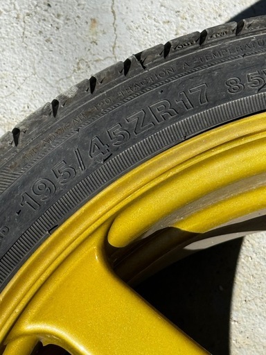 AVS MODEL T6 195/45R17 タイヤ ホイール