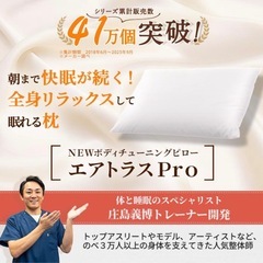 NEW ボディチューニングピロー エアトラスProの画像