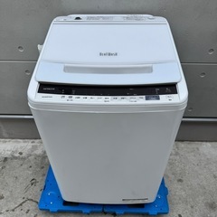 315⭐️2020年製美品★日立　洗濯機　8KG 大型　大容量　インバーターの画像