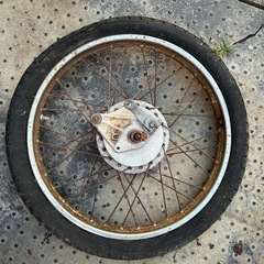 カブ　リアホイールの画像
