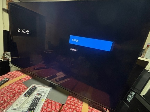 シャープ 60V型 4K 液晶テレビ AQUOS 4T-C60CN1 21年製ジャンク扱い