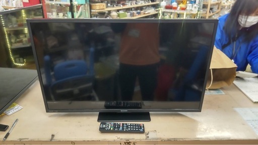 【?買取市場 6ヶ月保証】S174 ⭐ SHARP｜シャープ 32V型 液晶テレビ AQUOS 外付けHDD裏番組録画対応 2T-C3