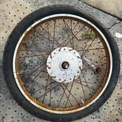 カブ　　フロントホイールの画像