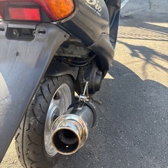 ★始動動画有り★ ライブDio (AF35)　 社外ステンレスマフラー重低音の良い音します🛵💨　2ストなので加速は抜群❗️走行距離1507km　　原付　スクーター　50ccの画像