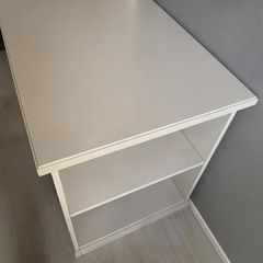 ホワイトカラー オフィスデスク 中古の画像