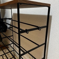 【山崎実業】tower_シューズラックの画像