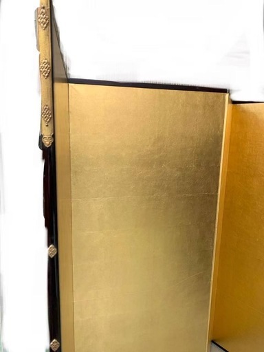 金色の屏風
