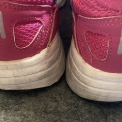 Nike ランニングシューズ グレー/ピンクの画像