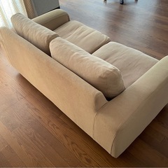 無印　2人掛けソファの画像