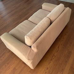 無印　2人掛けソファの画像