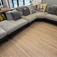 カバーリング　ソファーの画像