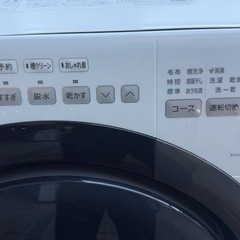 美品大人気シャープSHARP ドラム式洗濯機 ES-S7B　容量7kg　乾燥3.5kgの画像