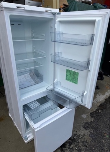  NO B876?福岡市内配送設置無料✨?ヤマダオリジナル 冷蔵庫 179L 右開き 2ドア 幅48.6cm 一人暮し向け 耐熱トップ