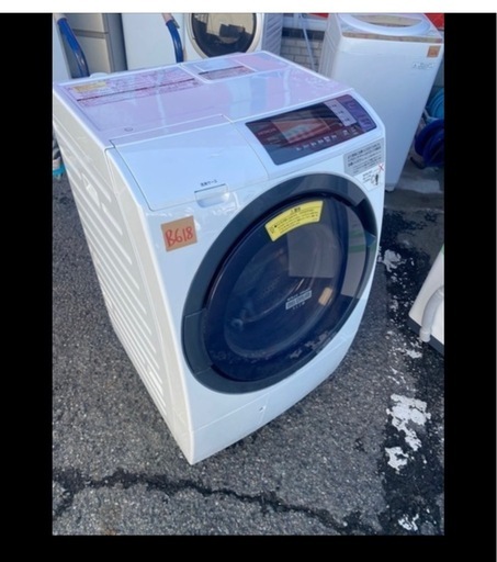 NO B618?福岡市内配送設置無料✨?BD-SG100BL-W ドラム式洗濯乾燥機 ビッグドラム ホワイト [洗濯10.0kg /乾