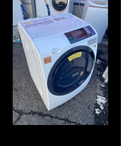 NO B618?福岡市内配送設置無料✨?BD-SG100BL-W ドラム式洗濯乾燥機 ビッグドラム ホワイト [洗濯10.0kg /乾