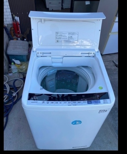 NO B554?福岡市内配送設置無料✨?日立製/10kg/全自動洗濯機/BW-V100BE5