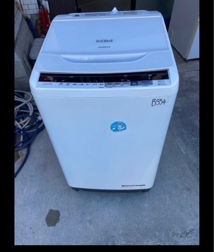 NO B554?福岡市内配送設置無料✨?日立製/10kg/全自動洗濯機/BW-V100BE5