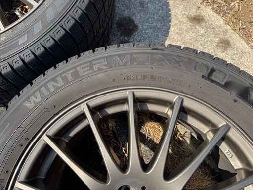 ダンロップ WINTER MAXX03 スタッドレスタイヤ 225/55R17 Xspeed ホイール 17インチ PCD100
