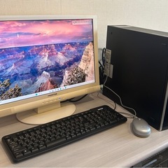 hpデスクトップパソコンWindows11HOMEの画像