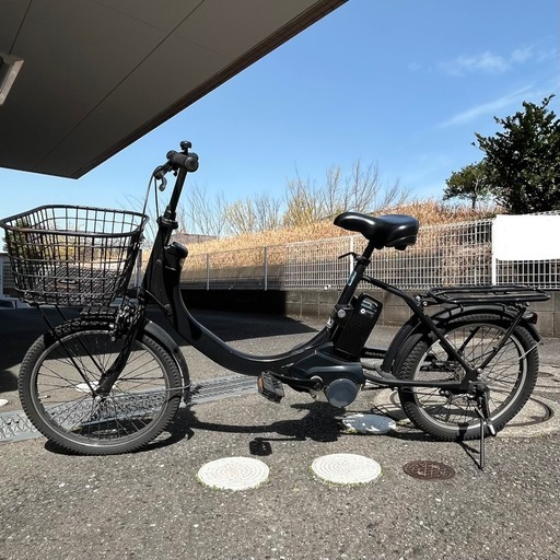 【3/7まで値下げ中】Panasonic  電動自転車　20インチ　バッテリー前カゴ付き