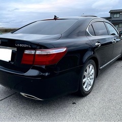 レクサス LS600hL 後席セパレートシートパッケージ 4WD 車検付 HVバッテリー&エアサス交換済 最上級ロング サンルーフ 本革 リアエンタ レーダークルーズ マクレビの画像