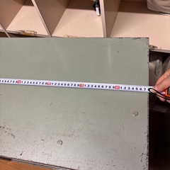 決まりました！サビも出てる事務棚の画像