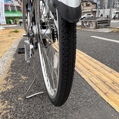 中古ブリヂストン電動アシスト自転車　6.2Ah 大阪　081の画像