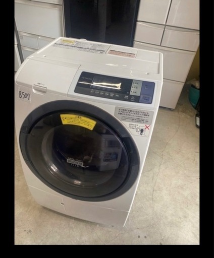 NO B507?福岡市内配送設置無料✨?BD-SG100BL-W ドラム式洗濯乾燥機 ビッグドラム ホワイト [洗濯10.0kg /乾