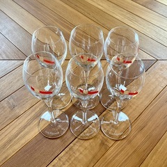 【引き取り限定】フルート型G.H. Mummシャンパングラス6個セットの画像