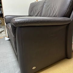 ドイツ製ヒモラの2人がけソファーの画像