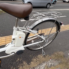 中古Panasonic電動アシスト自転車　16Ah 大阪　090の画像