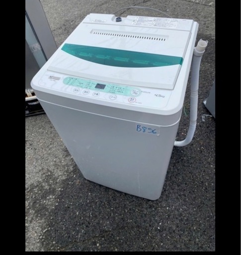 NO B856?福岡市内配送設置無料✨?YAMADASELECT 4.5kg 全自動電気洗濯機 YWMT45G1