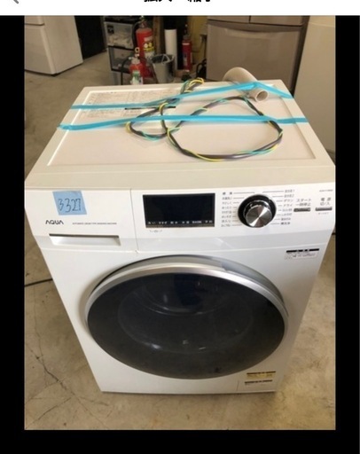 NO B327 ?福岡市内配送設置無料✨?ドラム式全自動洗濯機 Hot Water Washing ホワイト AQW-FV800E-W