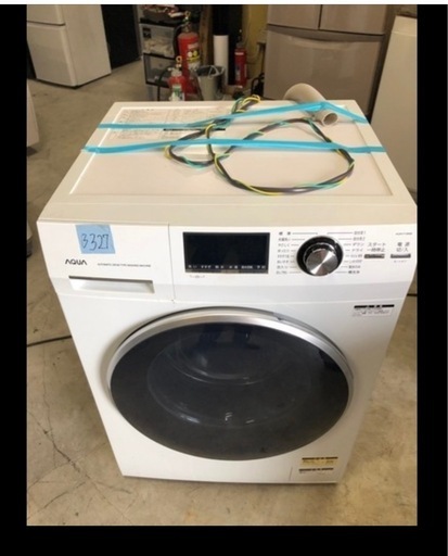 NO B327 ?福岡市内配送設置無料✨?ドラム式全自動洗濯機 Hot Water Washing ホワイト AQW-FV800E-W