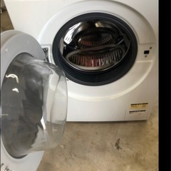 NO B327 🌈福岡市内配送設置無料✨🌈ドラム式全自動洗濯機 Hot Water Washing ホワイト AQW-FV800E-W [洗濯8.0kg /乾燥機能無 /左開き] 2020年の画像