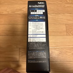NEC 無線LANルーター PA-WG2600HS2の画像