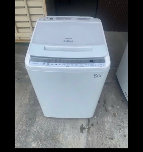 NO B491?福岡市内配送設置無料✨?日立ビートウォッシュ8kg BW-V80FE8形 2021年