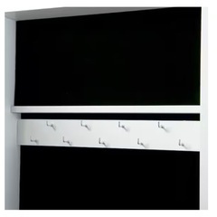 アクセサリー収納付き スタンドミラー の画像