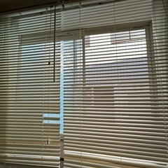 ブラインドカーテン2枚の画像