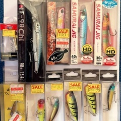 ルアー・エギ・釣具類の画像