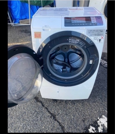 NO B618?福岡市内配送設置無料✨?BD-SG100BL-W ドラム式洗濯乾燥機 ビッグドラム ホワイト [洗濯10.0kg /乾