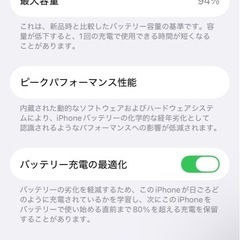 美品 iPhone12 64GB 純正バッテリー94％の画像