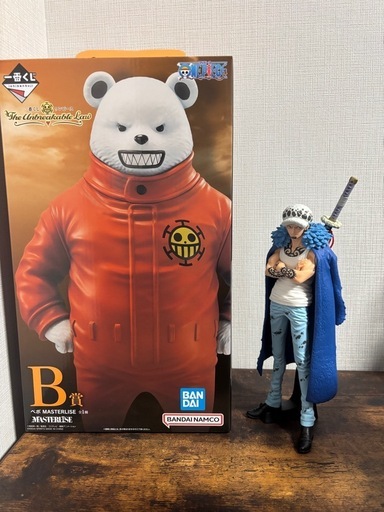 ワンピース　ロー　ベポ　フィギュア
