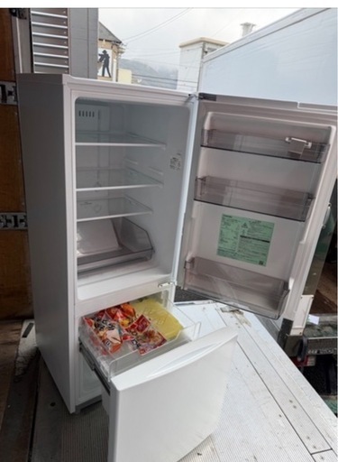 NO B873?福岡市内配送設置無料✨?冷蔵庫 BSシリーズ セミマットホワイト GR-V15BS-W [幅47.9cm /153L 