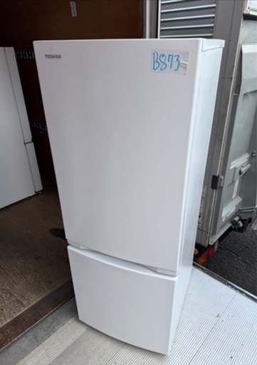 NO B873?福岡市内配送設置無料✨?冷蔵庫 BSシリーズ セミマットホワイト GR-V15BS-W [幅47.9cm /153L 