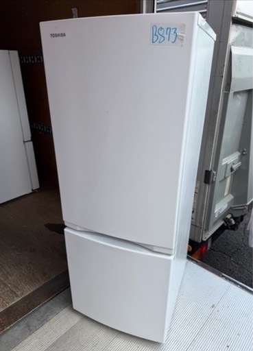 NO B873?福岡市内配送設置無料✨?冷蔵庫 BSシリーズ セミマットホワイト GR-V15BS-W [幅47.9cm /153L 