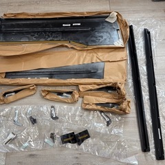 30系アルファード/ベルファイア フロント側 サイドスカート 左 新品 ホワイトの画像